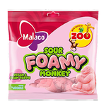 Malaco Zoo Foamy Monkey Sour 115g