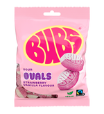 BUBS Goody Sour Ovals Strawberry Vanilla 90g