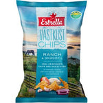 Estrella Västkust Ranch & Sourcream 180g