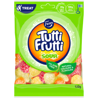 Fazer Tutti Frutti Sour 120g