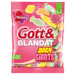 Malaco Gott & Blandat Juicy Giants 170g