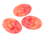 S-märke Sour Peach and Dragon Fruit