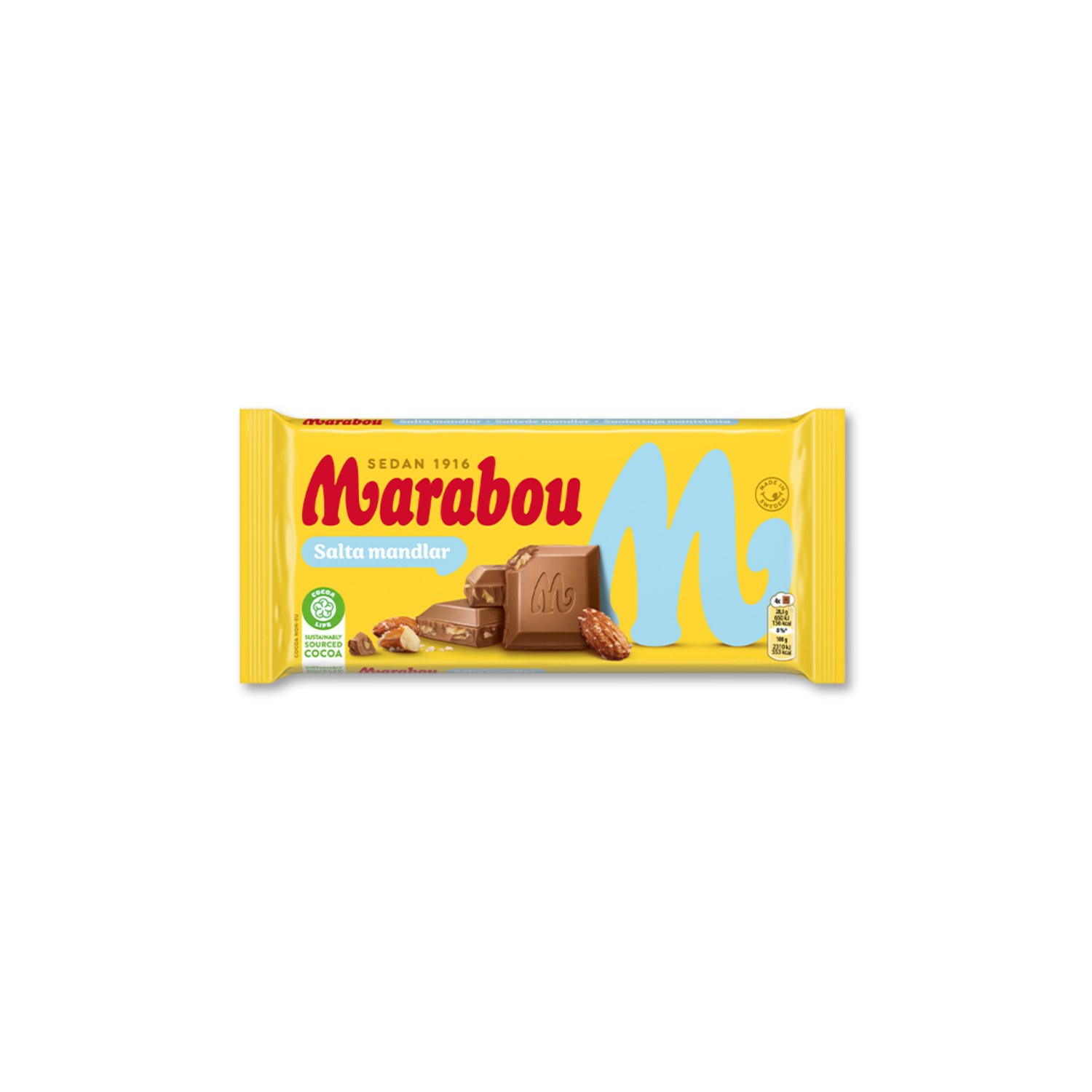 Marabou Salted Almonds 200g