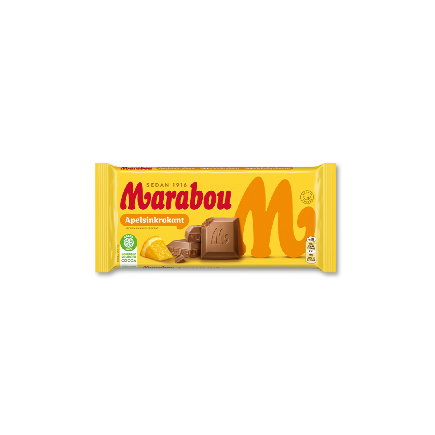 Marabou Orange 200g