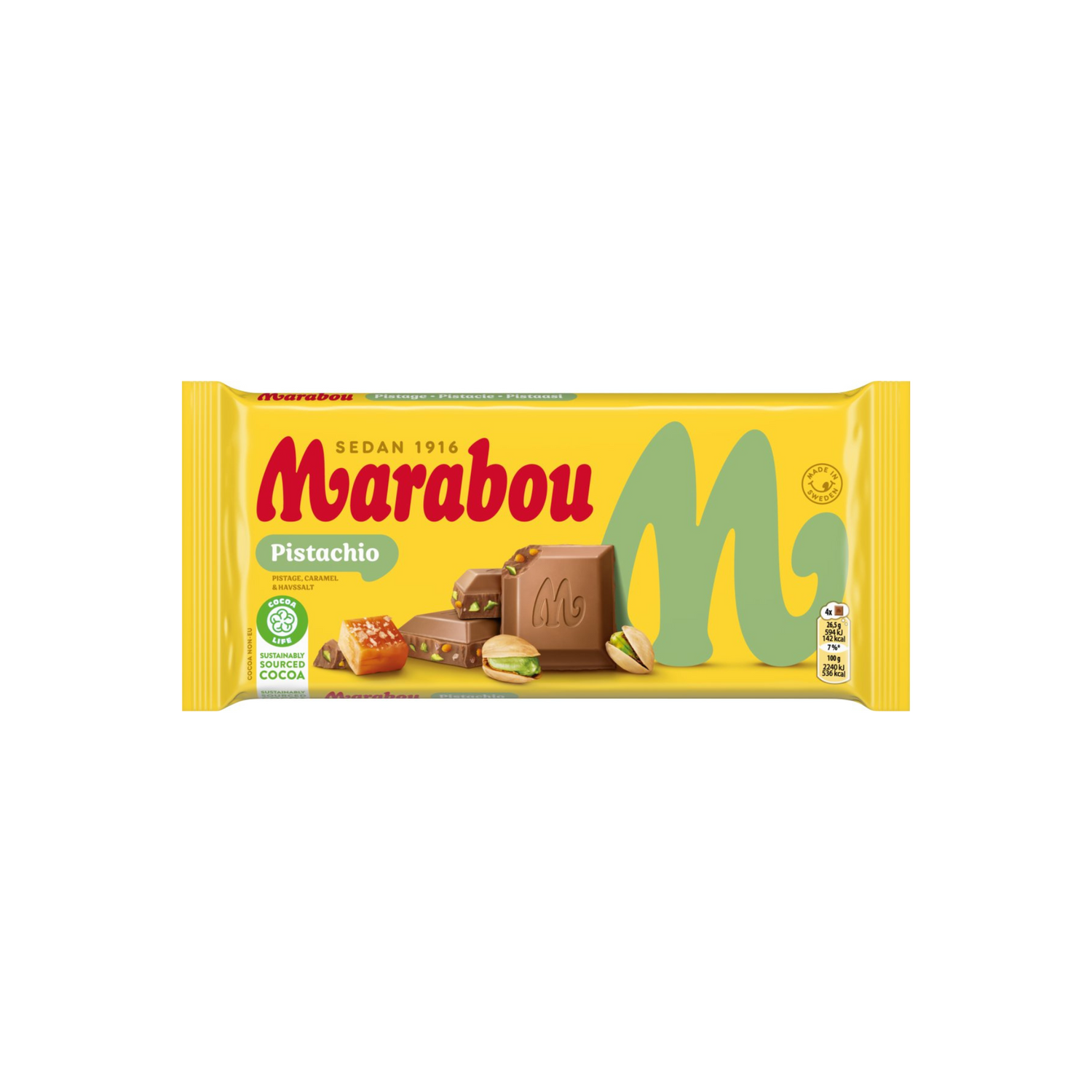Marabou Pistachio 185g