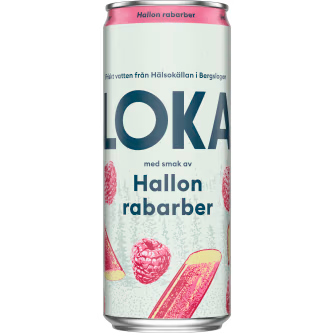 Loka Raspberry Rhubarb 33cl