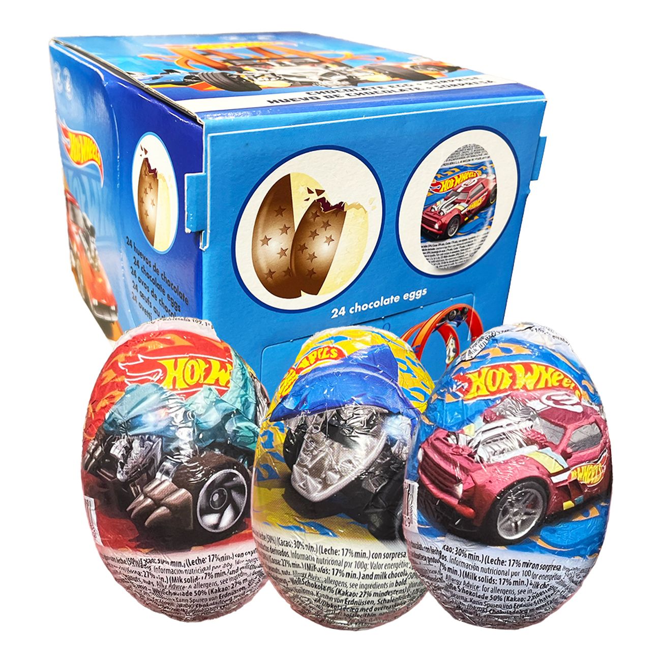 Chocolate Egg Hot Wheels 20g