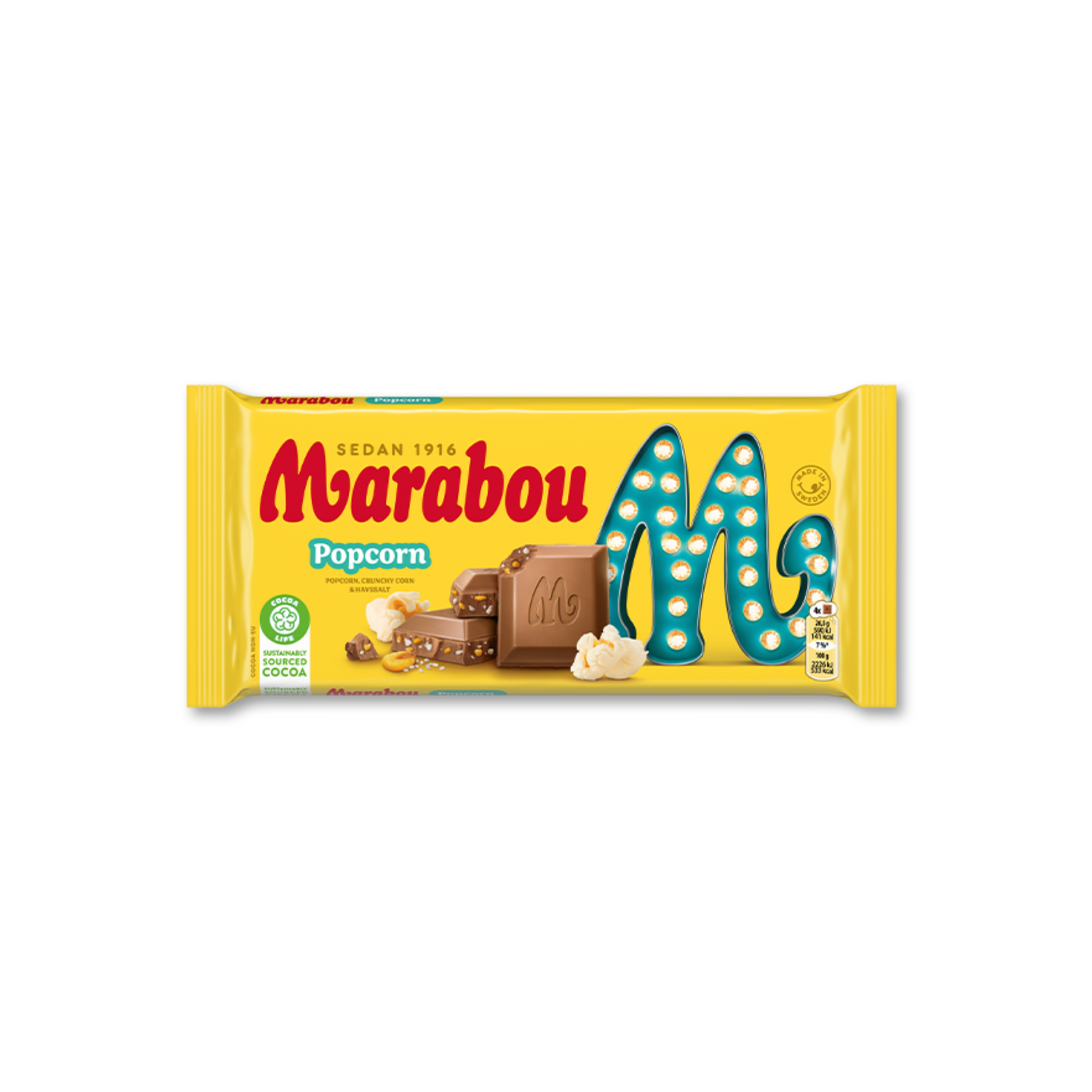 Marabou Popcorn 185g
