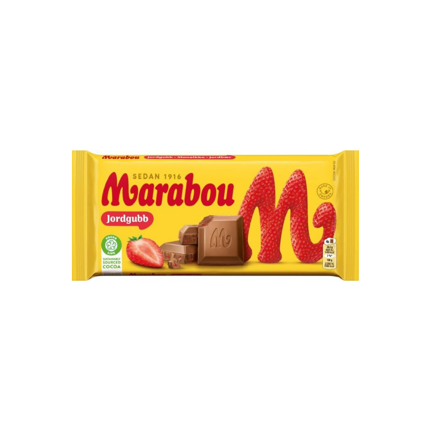 Marabou Strawberry LTD 185g