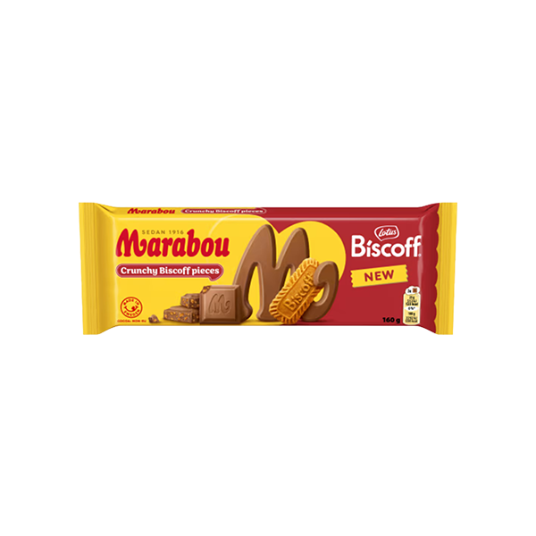 Marabou Crunchy Pieces Biscoff 90g