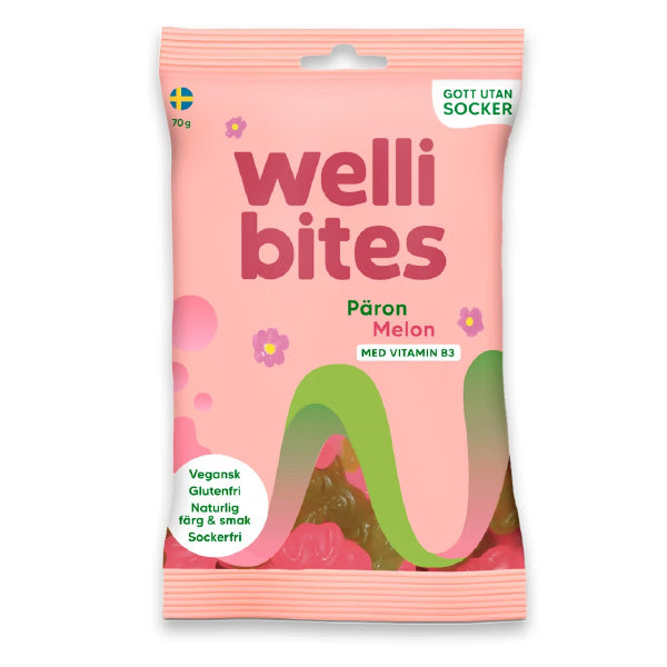 Wellibites Pear & Melon 70g