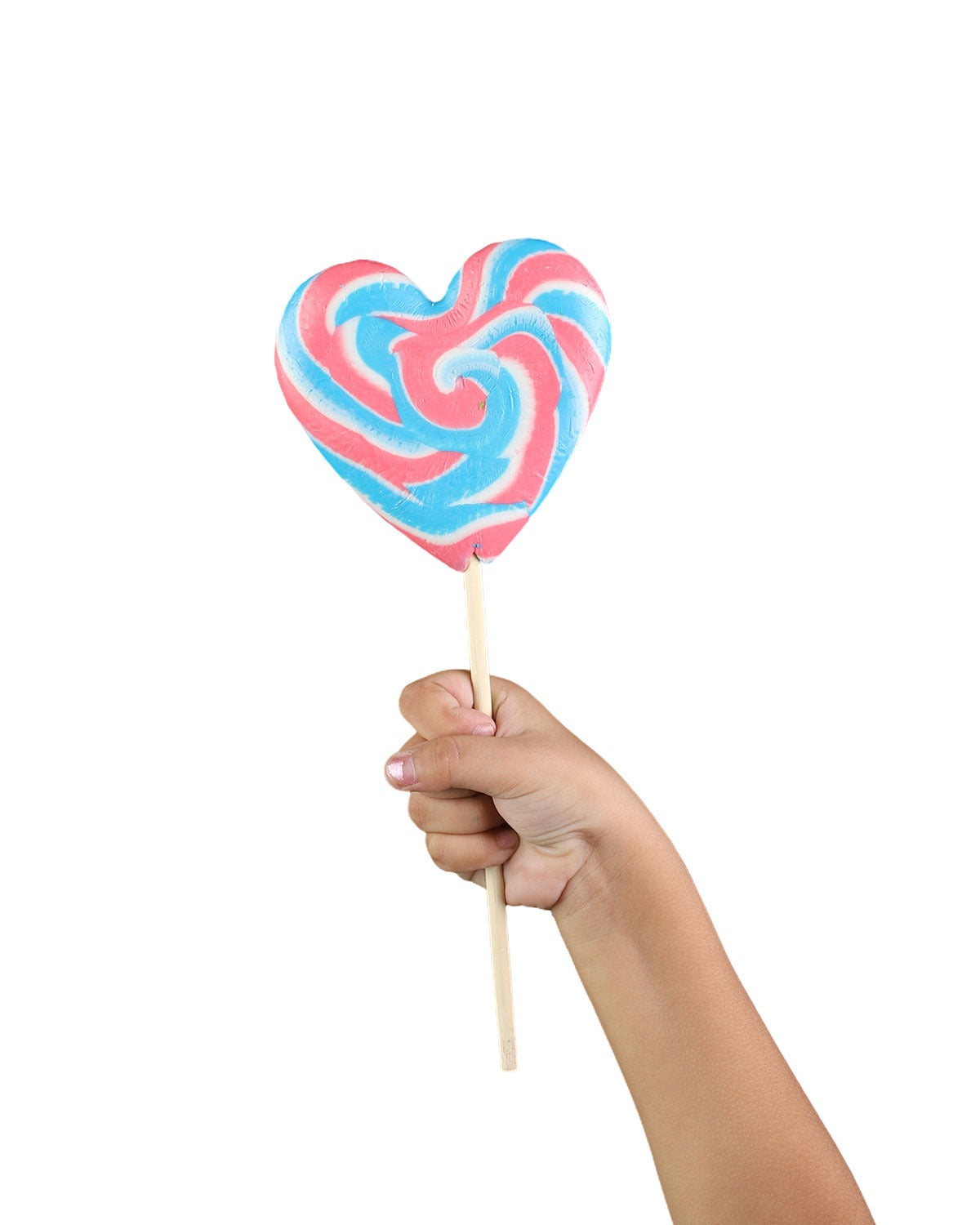 Sugga Swirls Big Heart Lollipop 85G