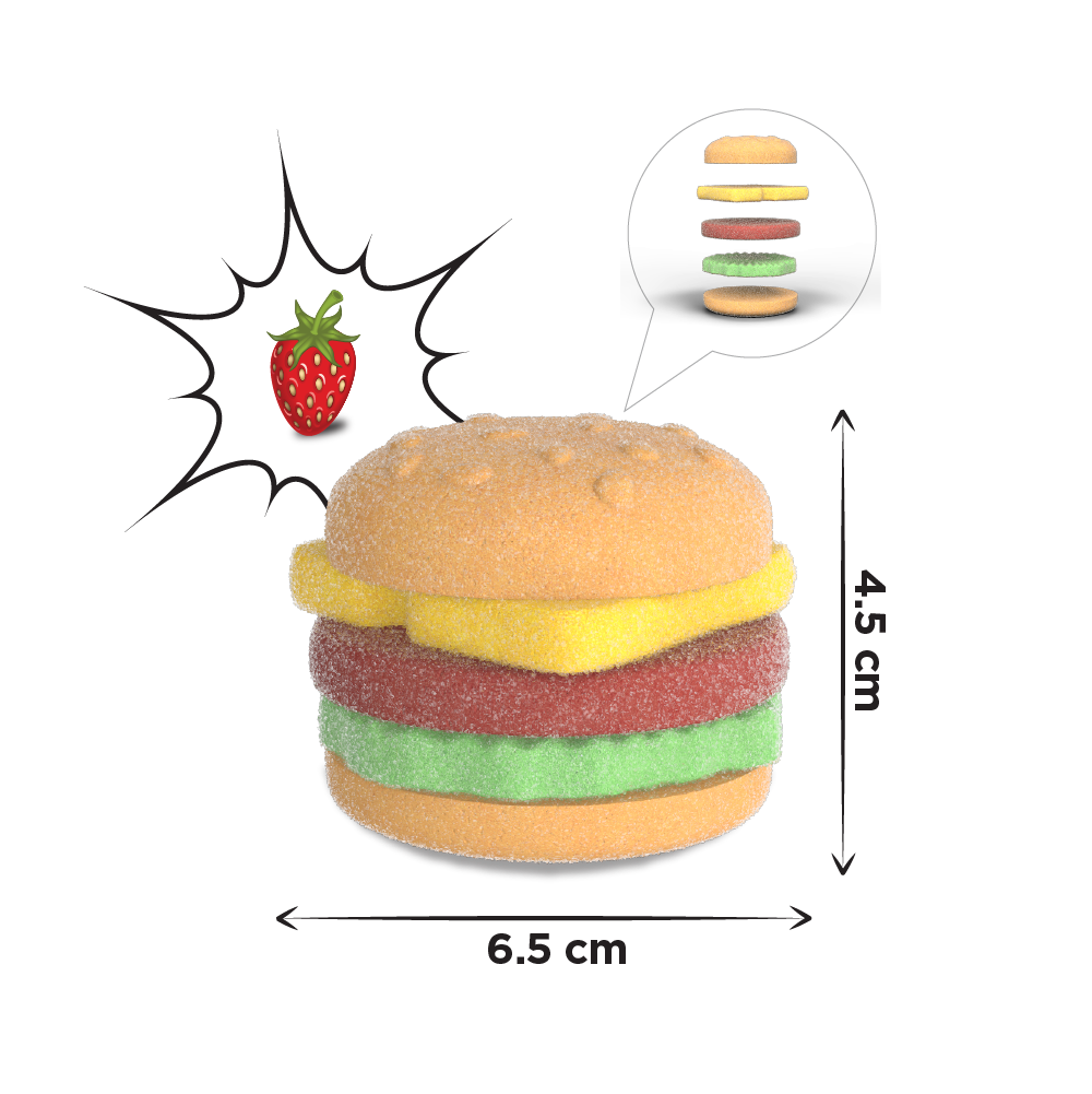 Burger Yammiez Mallow 50g