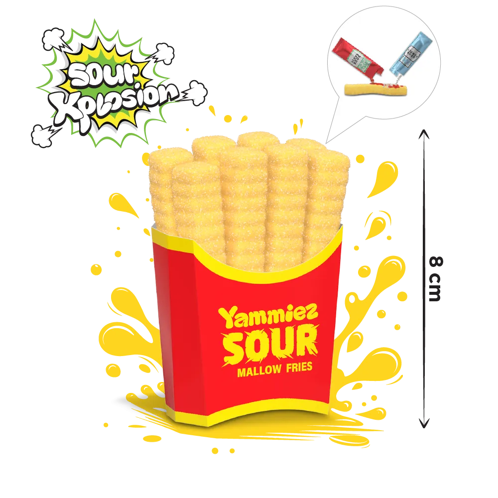Fries Yammiez Mallow 44g