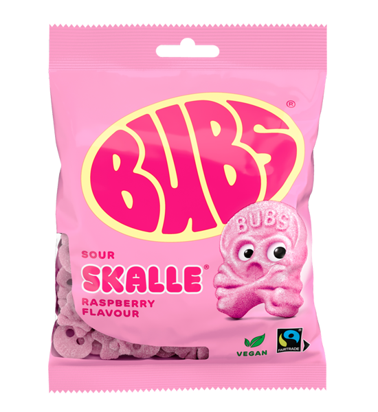 BUBS Cool Raspberry Skull Foam 90g