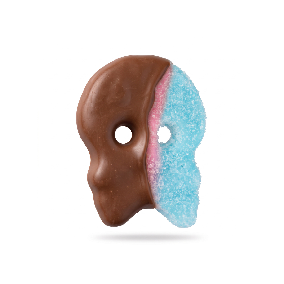 Chocolate Covered BUBS Dizzy Skull