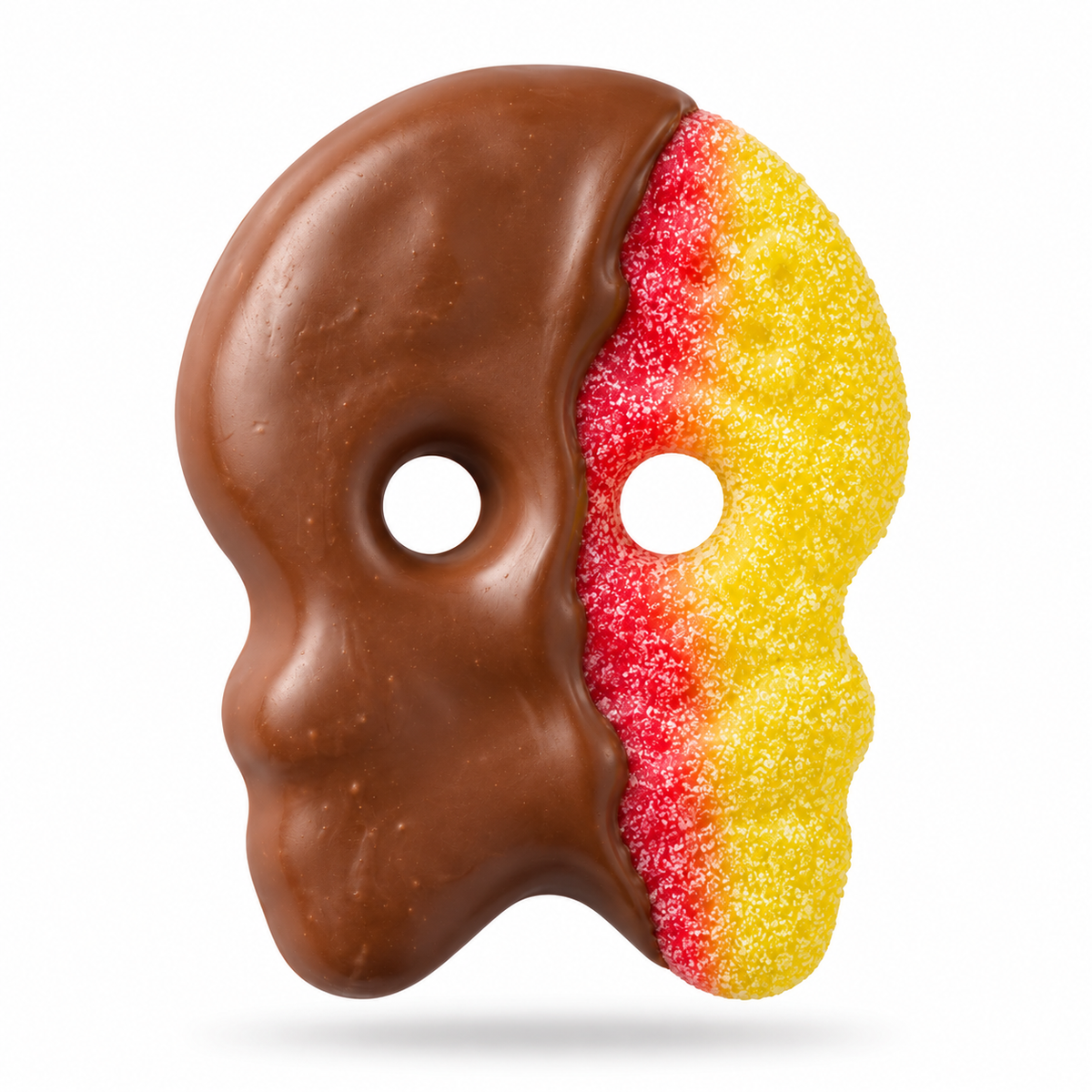 Chocolate Covered BUBS Large Sour Skulls
